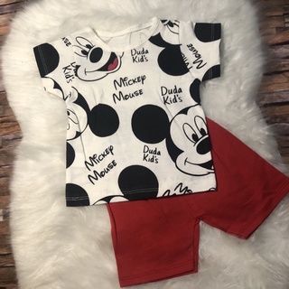 Conjunto para bebê roupa para bebê conjunto do Mickey conjunto para bebê Disney
