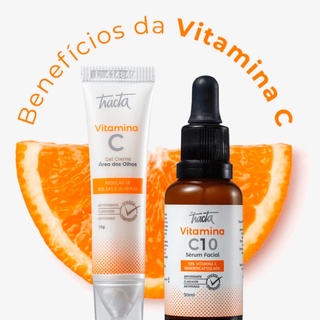 Kit Cuidado Facial Tracta Vitamina C Sérum e Gel Creme (2 Proutos)