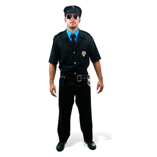 Fantasia Policial Masculino adulto Sulamericana