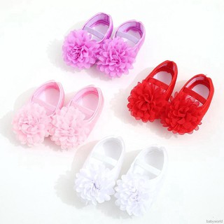 Babyshow Sapato De Princesa / Recém-Nascido De Cetim Com Sola Flexível Para Primeiros Passos (2)