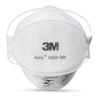 Máscara 3m Pff2 N95 9320 Br Aura respirador proteção original