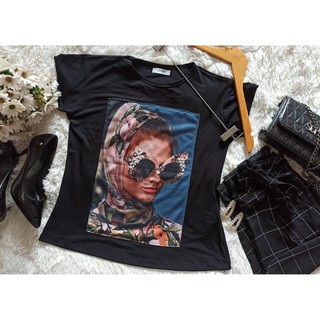 Kit 10 Camisetas Femininas T-shirts Luxo Fashion Com Pedras