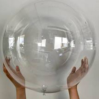 Balão Bubble 18 Polegadas Silicone Transparente Unidade Envio Imediato
