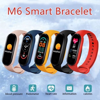 Relógio Smartband M6 Bluetooth Digital Esportivo Smartwatch Inteligente Android e iOS with Magnetic charger bigbar (5)