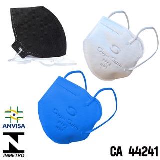 Kit Com 10 Mascaras de Proteção Respiratória Hospitalar Elástico PFF2 N95 Super Safety
