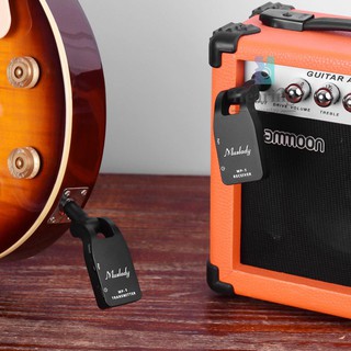 Transmissor / Receptor De Bateria De Lítio Wireless 2.4g Para Guitarra Muslady Com Bateria Recarregável 30m Transmiss (3)