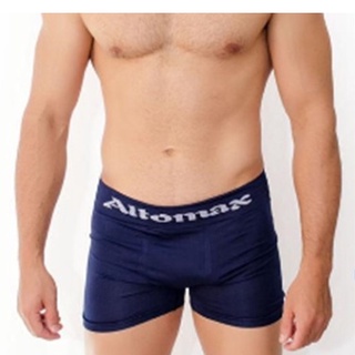 Cueca box masculina Altomax - Lisa - Cores Variadas Boxer sem costura - Confortável