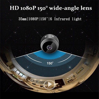 Mini Câmera A9 1080p Wifi / Micro Câmera Com Suporte Para Cartão Tf Eterj Energicqq (5)