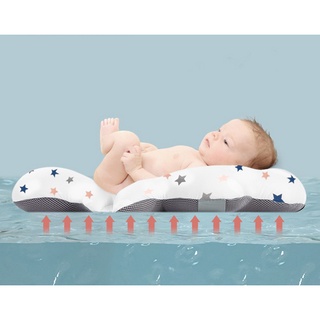 Almofada De Ar Para Banho De Bebê Flutuante Assento Flexível (1)