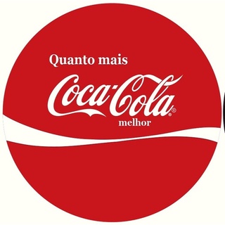 Painel Coca-cola Redondo 1,5x1,5 Em Tecido Sublimado