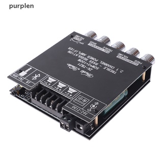 【purplen】 2*50W+100W Bluetooth 5.0 Stereo Hifi Amplifier Board TPA3116 Audio Module .