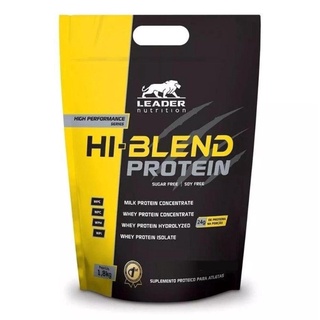 Whey Hi Blend Protein 1,8Kg - Isento de Soja - Isolado/Hidrolisado/Concentrado - Leader Nutrition
