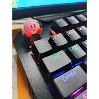 keycap Kirby - Pintado à mão (PADRÃO MECÂNICO - PRODUZIDO EM 3D).