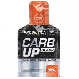 Carb Up Black Gel (30g) - Probiótica - Laranja