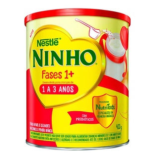 Leite Em Pó Ninho Fases 1+ Nestlé Fórmula Infantil 400g