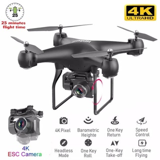 Novo Drone 4K Profissional HD Grande Angular WiFi Câmera FPV Zangão Altura Manter Zangãos Helicóptero Brinquedos