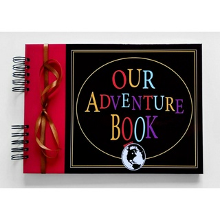 Álbum de fotos para scrapbook Our Adventure Book 22x30cm presente namorados (1)