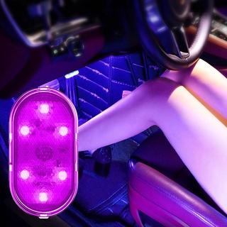 Luz Interior Do Carro Auto Teto Telhado Leitura Lâmpada LED Car Styling Noturna Mini USB De Carregamento 5 V