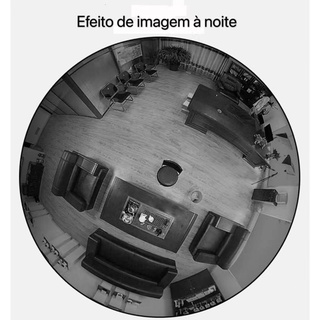 Lâmpada Bulbo Camera Ip 360° Hd Espião iPhone Android Wifi (5)