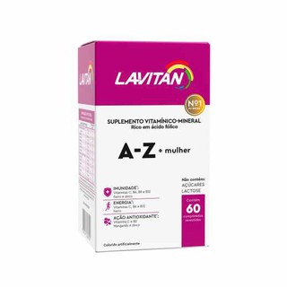 Lavitan A-z Mulher Com 60 Comprimidos Cimed