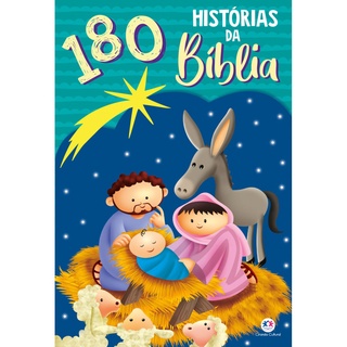 Livro - 180 histórias da Bíblia - Capa comum - Ciranda Cultural (1)