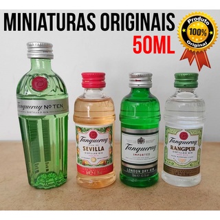 kit Miniatura Gin Tanqueray Completo 50ml - (1)