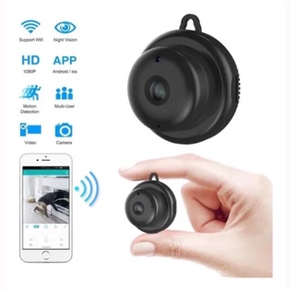 Mini Câmera Ip Wifi Conexão V380 1080p Infravermelho Espiã