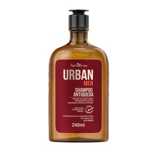 Shampoo Antiqueda - 240ml - Urban Men - Farmaervas