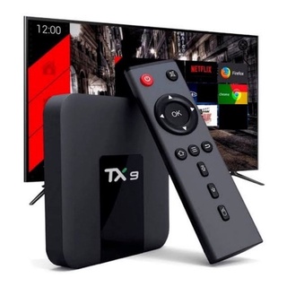 Tv Box Tanix TX9 Android 32gb 4k Microsd Hdmi Rj45 Mem. Ram 4gb bluetooth