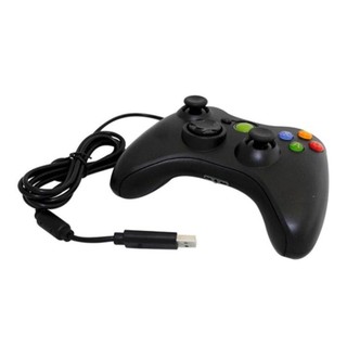 【500PCS Pronta Entrega】Controle De Xbox 360 Com Fio Gamepad Joystick Pad Para Xbox 360 & Pc 7 8 10 (3)