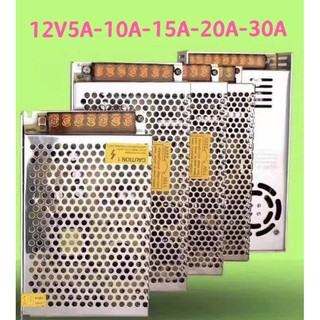 Fonte Chaveada 12V - 5A/10A/15A/20A/30A Para PC/Câmeras de segurança/Fita led/Som/Rádios comunicadores/Estabilizadora Bivolt 110/220V
