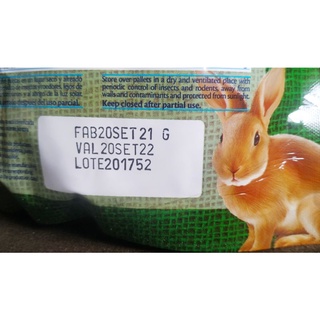 500g Ração Funny Bunny Super Premium Alimento Completo Extrusado para Coelho Hamster Porquinho da índia (6)
