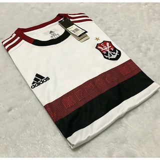 Camisa de Time Masculina Flamengo | Tailandesa Oficial | 19/20 | Branca