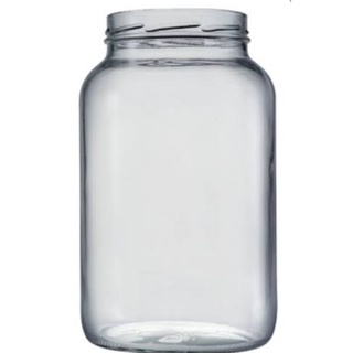 Kit 4 potes de vidro 3 litros, SEM TAMPA, pote de vidro, porta mantimento, artesanato, porta ração, porta grãos, porta doces, (2)