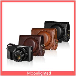 Preparado estoque Bolsa De Couro Com Alça Para Câmera Canon Powershot G7 X Mark Ii G7X Ii
