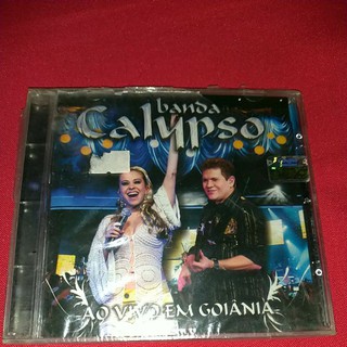 CD BANDA CALYPSO AO VIVO EM GOIÂNIA LACRADO DE FÁBRICA