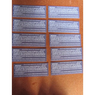 LOTE 10 LabelS (Etiqueta) Adesiva para o Verso do cartucho de Super Nintendo - tenho modelo nacional Playtronic e Gradiente
