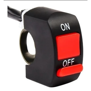 Botão interruptor on/off auxiliar universal