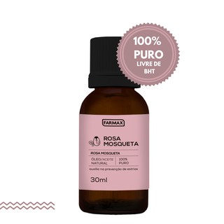 Óleo de Rosa Mosqueta 100% Puro - Farmax 30ml