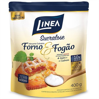 Adoçante Culinário Linea Sucralose Forno E Fogão - 400 gramas