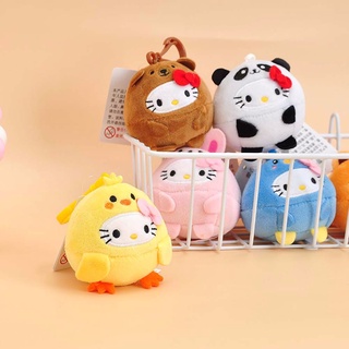 Sweetjohn1 Chaveiro Hello Kitty Com Fivela De Plástico Para Bolsa / Chaveiro De Pelúcia Multicolorido (8)