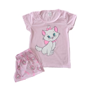 Pijama primavera verão feminino infantil estampas personagens tamanho 4/6/8. (7)