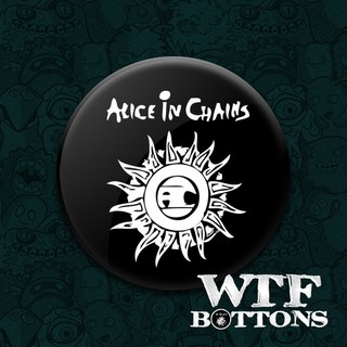 Botton ou Ímã Alice in Chains Logo