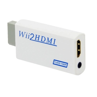 Wii2hdmi - Adaptador Conversor Hdmi Para Wii Full Hd Tv Lcd Wii 2 HDMI