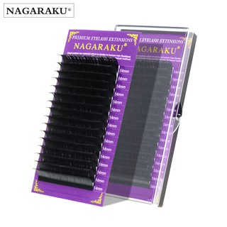 NAGARAKU - 16 fitas de cílios postiços individuais para maquiagens ciliares profissionais, extensão de cílios naturais e macios