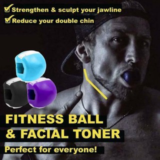 JawLine Exercise Jawlineme exerciser fitness ball neck face toning jawrsize jaw