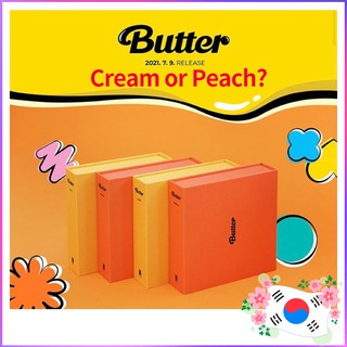 BTS l SINGLE ALBUM [Butter] (Weverse oficial)Cream & Peach