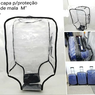 Capa Plastica Transparente Para Mala De Viagem Media (2)