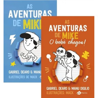 Livro As Aventuras de Mike - Kit com Volumes 1 e 2 - Novo Lacrado (2)