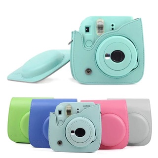 Bolsa Capa Case Para Câmera Polaroid Instax Mini 8 E 9 Com Alça De Ombro (2)